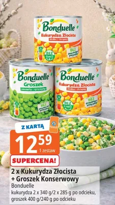 Kukurydza złocista promocja w Leclerc