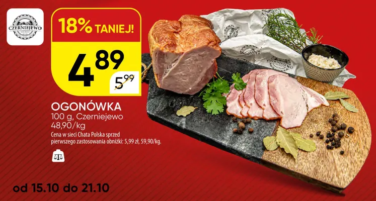 Ogonówka Czerniejewo promocja w Chata Polska