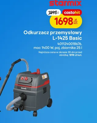 Odkurzacz przemysłowy L-1425 Basic  promocja w Castorama