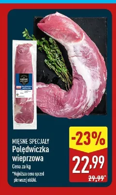 Polędwiczka wieprzowa Mięsne Specjały promocja w Aldi