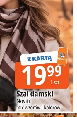 Szal damski Noviti promocja w Leclerc
