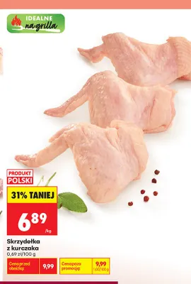 Skrzydełka z kurczaka promocja w Biedronka