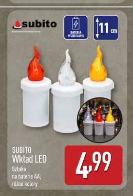 Wkład LED Subito promocja w Aldi