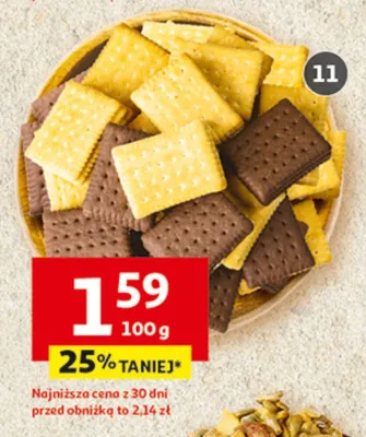 Herbatniki maślane promocja w Auchan