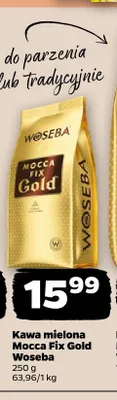 Kawa mielona Mocca Fix Gold Woseba promocja w Netto