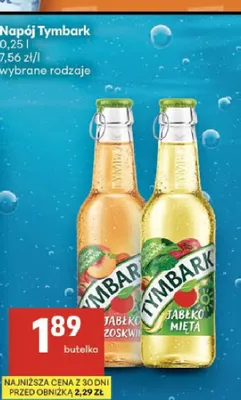 Napój Tymbark Jabłko Mięta promocja w Delikatesy Centrum