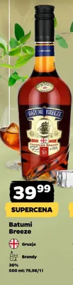 Brandy Batumi Breeze Georgian Brandy promocja w Netto