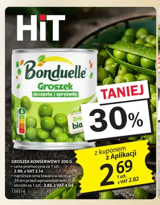 Groszek konserwowy Bonduelle promocja w Selgros