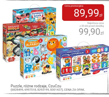 Puzzle CzuCzu promocja w Smyk