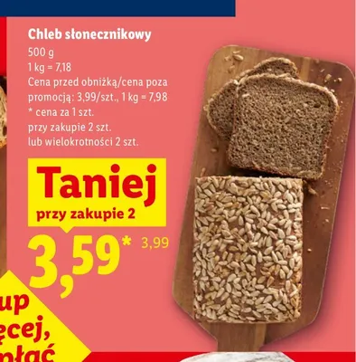 Chleb słonecznikowy promocja w Lidl