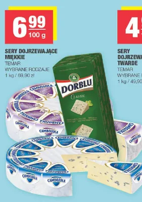 Sery dojrzewające miękkie promocja w SPAR