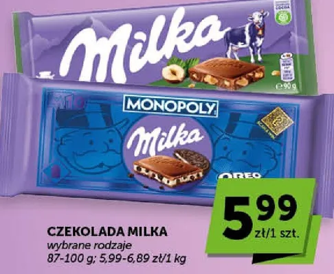 Czekolada Milka promocja w ABC