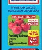 Pomidory malinowe promocja w Aldi