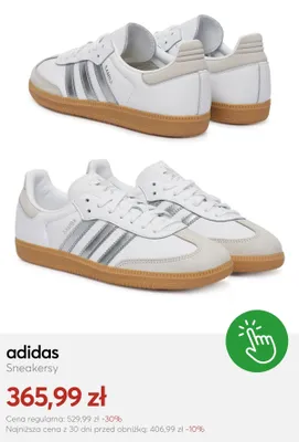 Sneakersy Adidas Samba promocja w eobuwie.pl