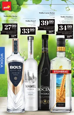 Wódka Stumbras MV Poland 0,5l promocja w POLOmarket