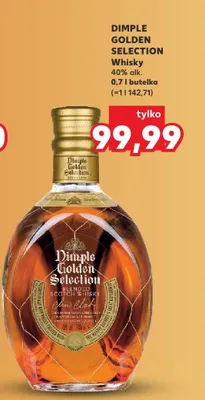 Whisky Golden Selection promocja w Kaufland