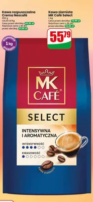 Kawa ziarnista MK Cafe Select promocja w Dino