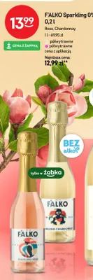 Wino musujące bezalkoholowe F'ALKO Sparkling Chardonnay promocja w Żabka