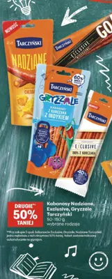 Kabanosy Nadziane cheddar Tarczyński promocja w Delikatesy Centrum