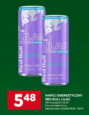 Napoj energetyczny Red bull the green edition promocja w Stokrotka
