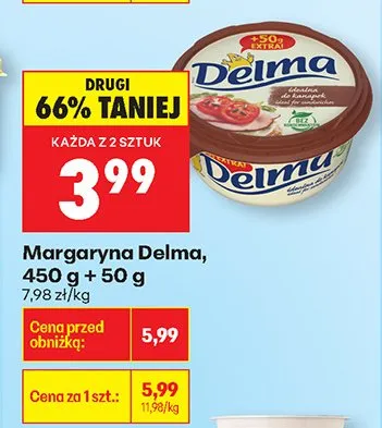 Margaryna promocja w Biedronka