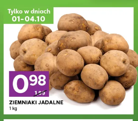 Ziemniaki jadalne promocja w Stokrotka
