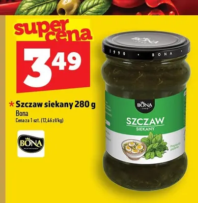 Szczaw siekany Bona promocja w TOPAZ