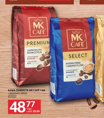 Kawa ziarnista MK Café Premium promocja w Selgros