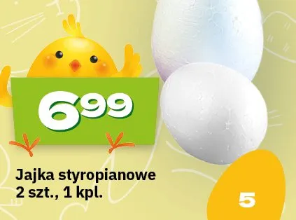 Jajka styropianowe promocja w Twój Market
