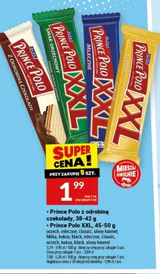 Prince Polo XXL Milka promocja w Twój Market