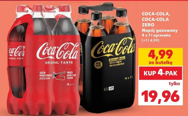 Napój Coca-Cola promocja w Kaufland