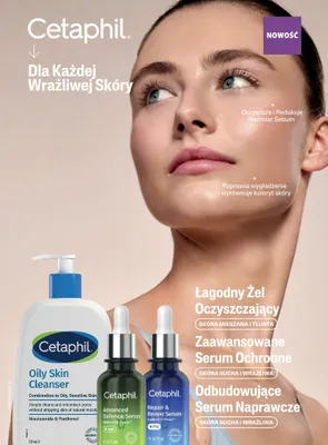 Odbudowujące serum naprawcze Cetaphil Repair & Renew Serum skóra sucha i wrażliwa promocja w Hebe