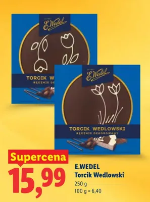 Torcik Wedlowski promocja w Lidl
