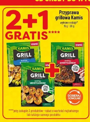 Przyprawa grillowa Kamis w stylu greckim promocja w POLOmarket
