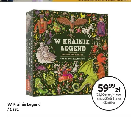 Gra planszowa W Krainie Legend promocja w Empik