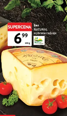 Ser żółty Darz Bór Natural promocja w Intermarche