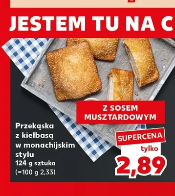 Przekąska z kiełbasą w monachijskim stylu promocja w Kaufland