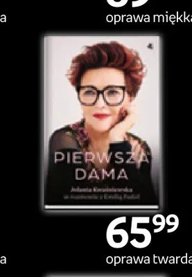 Książka Pierwsza Dama Jolanta Kwaśniewska promocja w Empik