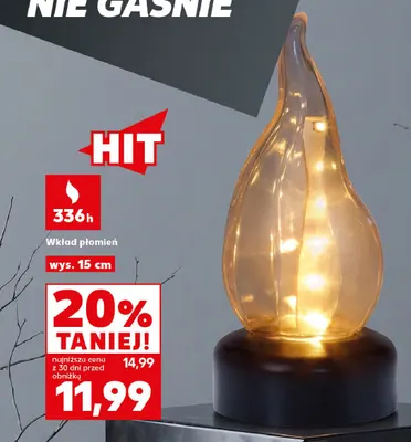 Wkład płomień promocja w Kaufland
