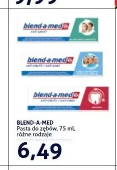 Pasta do zębów Blend-a-med promocja w Blue Stop