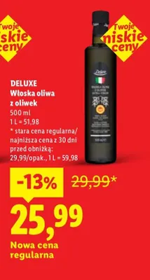 Oliwa z oliwek promocja w Lidl