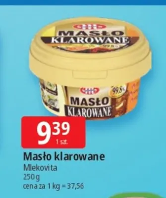 Masło klarowane Mlekovita promocja w Leclerc