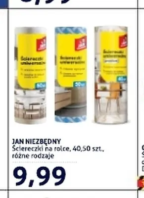 Ściereczki na rolce Jan Niezbędny promocja w Blue Stop