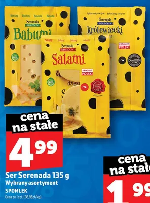 Ser Serenada Babumi promocja w TOPAZ