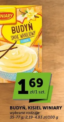 Budyń smak waniliowy z cukrem promocja w Groszek