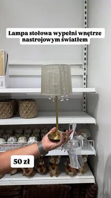 Lampa stołowa Pepco Home promocja w Pepco