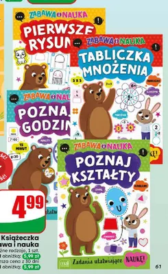 Książeczka zabawa i nauka promocja w Dino