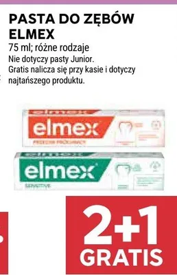Pasta do zębów Elmex promocja w Stokrotka
