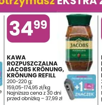 Kawa rozpuszczalna Jacobs Krönung promocja w Stokrotka