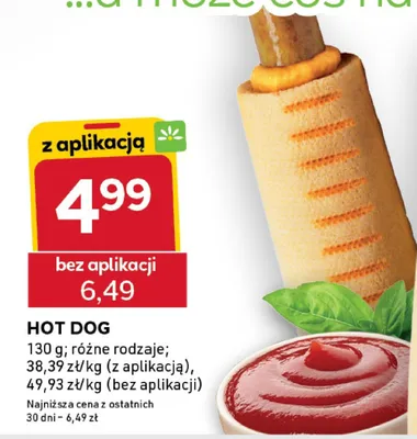 Hot dog różne rodzaje promocja w Stokrotka